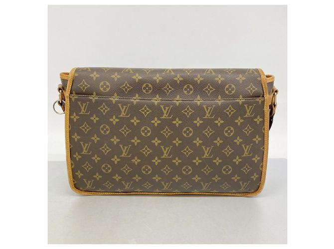 Borsa a tracolla Louis Vuitton Monogram Gibeciere GM Marrone - vista 12
