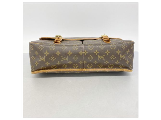 Borsa a tracolla Louis Vuitton Monogram Gibeciere GM Marrone - vista 3