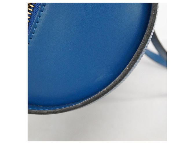 Borsa Louis Vuitton Epi Soufflot Blu - vista 12