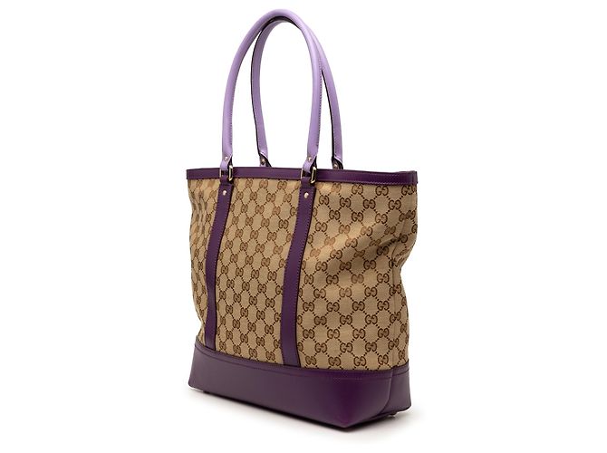 Gucci Beige GG Canvas Tote - Ansicht 2