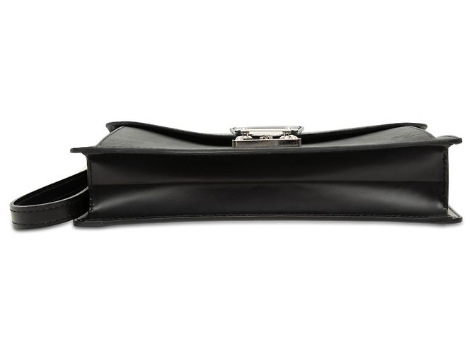 Louis Vuitton Pochette Sellier Dragonne in Epi nero - vista 3