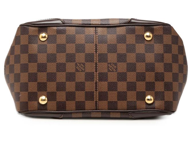 Louis Vuitton Marrone Damier Ebene Verona PM - vista 3