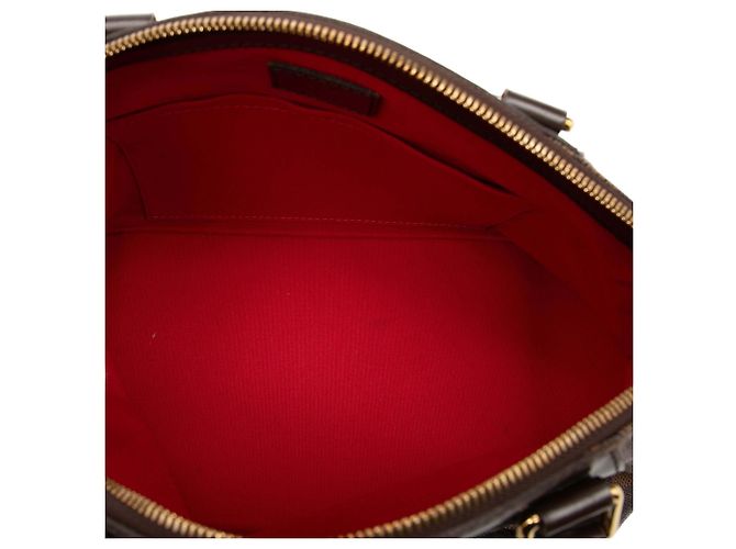 Louis Vuitton Marrone Damier Ebene Verona PM - vista 4