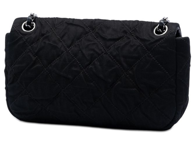 Chanel Black CC Ultra Stitch Mesh Flap Nero - vista 2