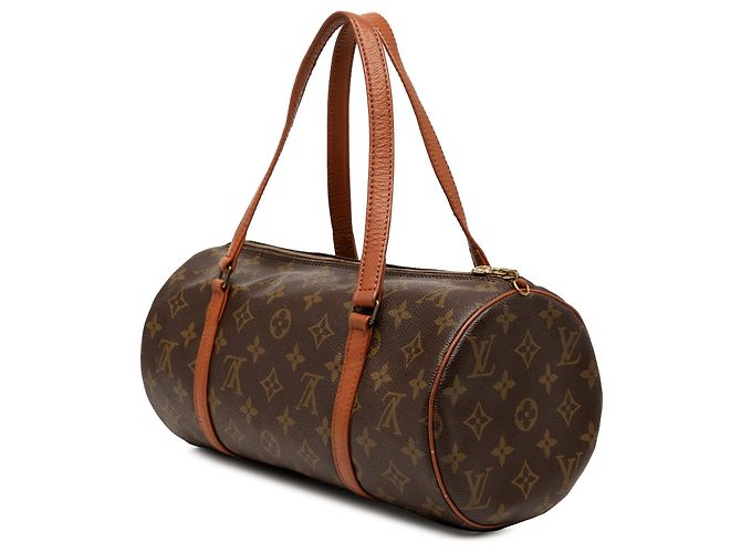 Louis Vuitton Marrone Monogram Papillon 30 - vista 2