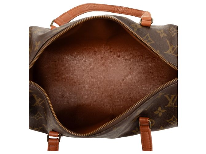 Louis Vuitton Marrone Monogram Papillon 30 - vista 4