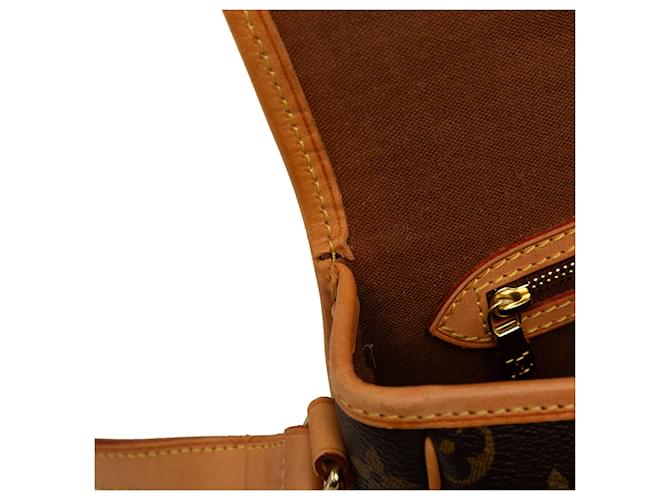 Louis Vuitton Marrone Monogram Sologne - vista 7