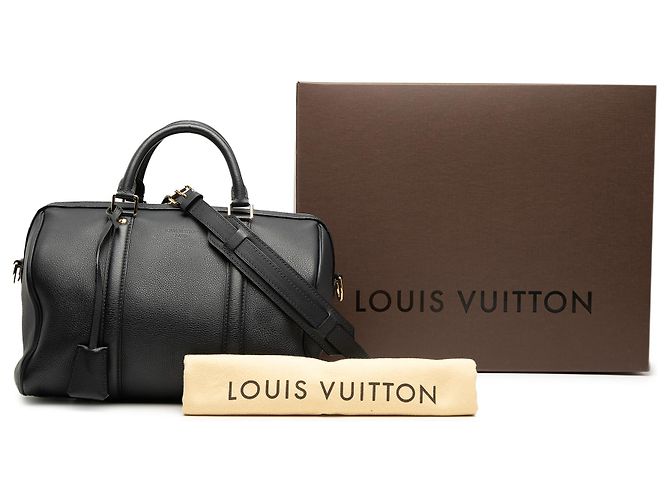 Louis Vuitton Black Sofia Coppola Calfskin SC PM Nero - vista 8
