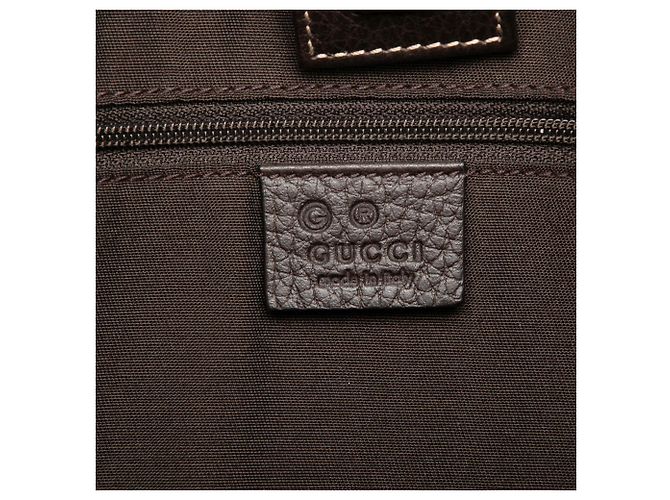 Tote convertibile Abbey GG Crystal beige Gucci con anello D - vista 5