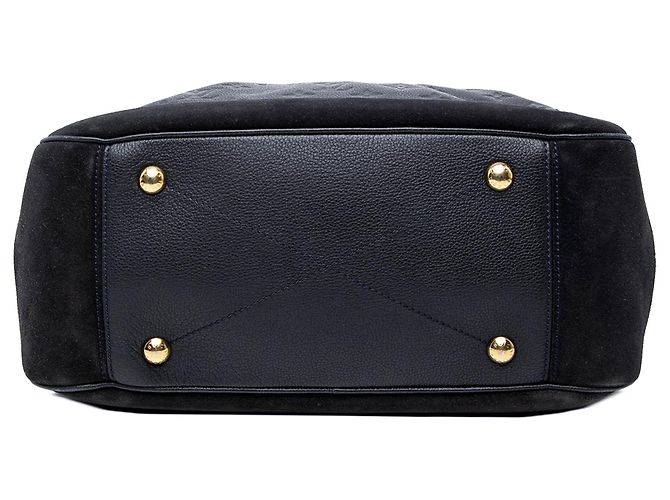 Louis Vuitton Blue Monogram Empreinte Audacieuse MM Blu navy - vista 3