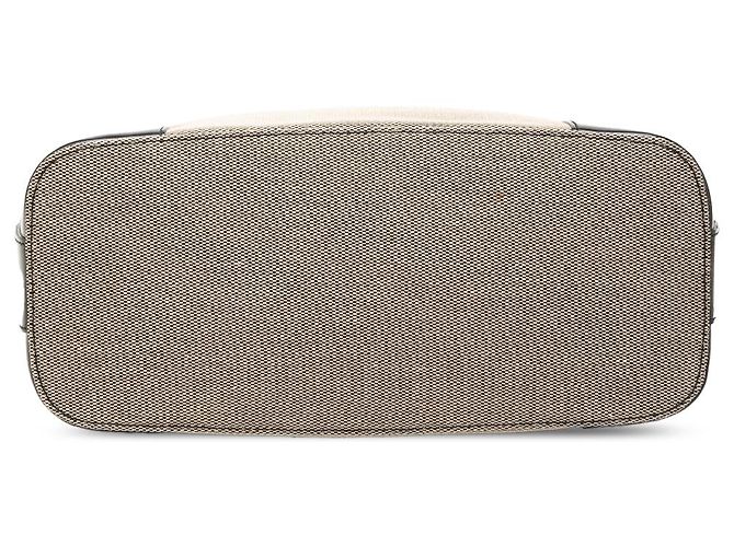 Borsa a tracolla Gucci in tela beige - vista 3
