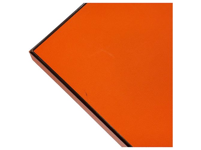 Hermès Orange Toile Officier e Swift Neo Evelyne 16 Arancione - vista 9