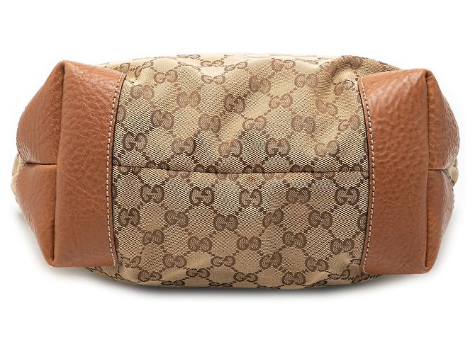 Tote Gucci Beige Medium GG Canvas GG Charm - vista 3