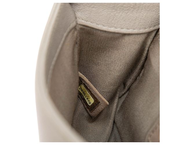 Chanel Boy Flap in Caviar trapuntato marrone Small Taupe - vista 6