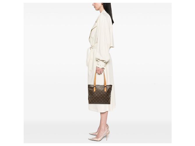 Louis Vuitton Cabas Piano Monogram Marrone - vista 7