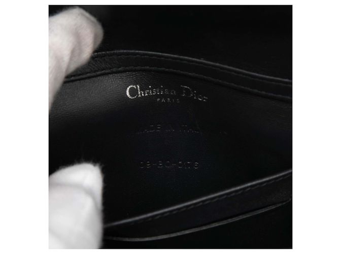 Dior Argento Baby Metallic Patent Microcannage Diorama Flap - vista 6