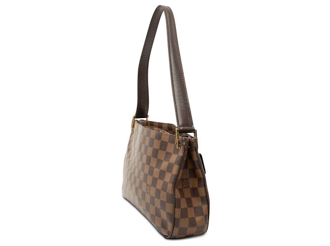 Louis Vuitton Marrone Damier Ebene Aubagne - vista 2