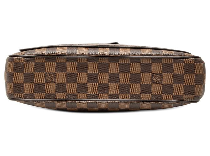 Louis Vuitton Marrone Damier Ebene Aubagne - vista 3