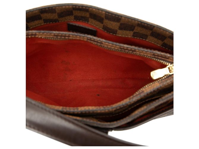 Louis Vuitton Marrone Damier Ebene Aubagne - vista 4
