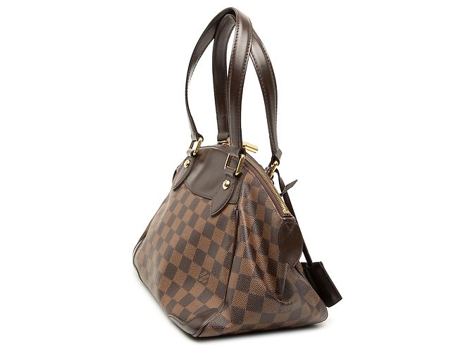 Louis Vuitton Marrone Damier Ebene Verona PM - vista 2