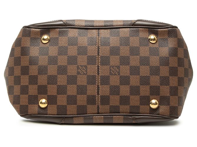 Louis Vuitton Marrone Damier Ebene Verona PM - vista 3