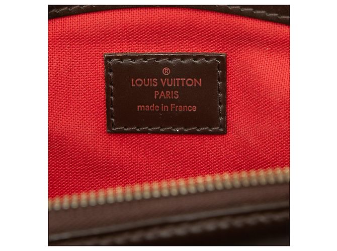 Louis Vuitton Marrone Damier Ebene Verona PM - vista 5