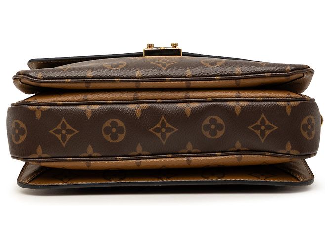 Louis Vuitton Pochette Metis Monogram Reverse Marrone - vista 3
