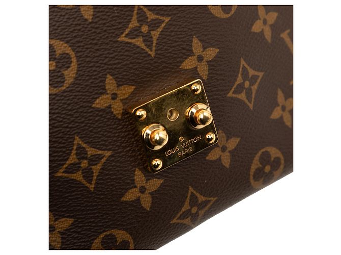 Louis Vuitton Pochette Metis Monogram Reverse Marrone - vista 7