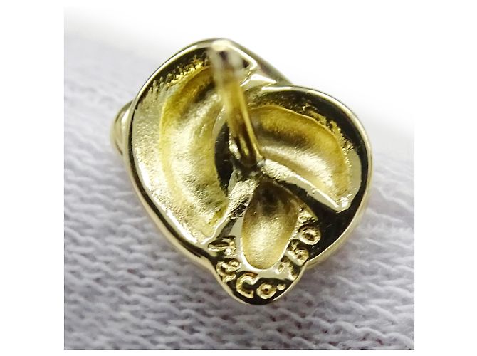Orecchini a lobo in oro giallo con motivo a nodo Tiffany & Co. D'oro - vista 8