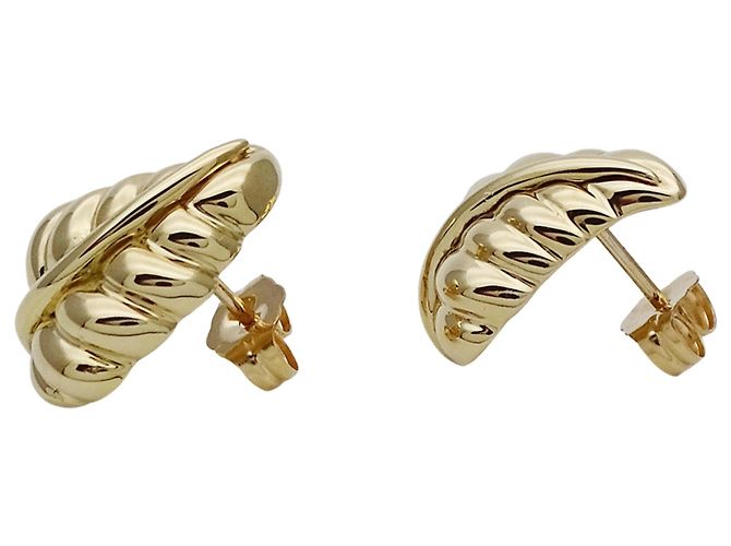 Orecchini a lobo in oro giallo Tiffany & Co. D'oro - vista 4