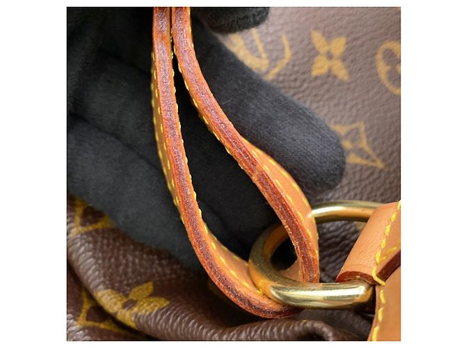 Zaino Louis Vuitton Monogram Montsouris GM Marrone - vista 13