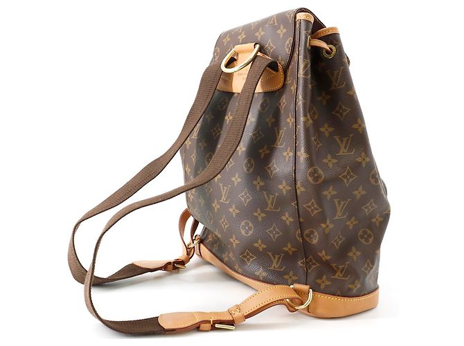 Zaino Louis Vuitton Monogram Montsouris GM Marrone - vista 2