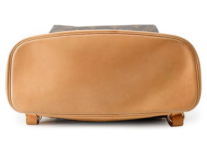 Zaino Louis Vuitton Monogram Montsouris GM Marrone - vista 3