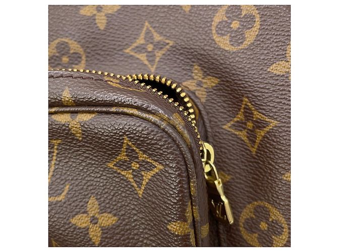 Zaino Louis Vuitton Monogram Montsouris GM Marrone - vista 6