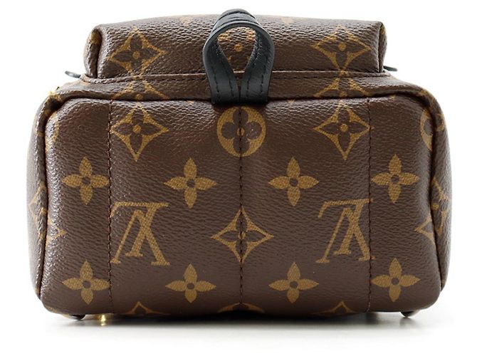 Zaino Louis Vuitton Monogram Palm Springs MINI Nero - vista 4