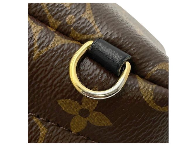 Zaino Louis Vuitton Monogram Palm Springs MINI Nero - vista 9