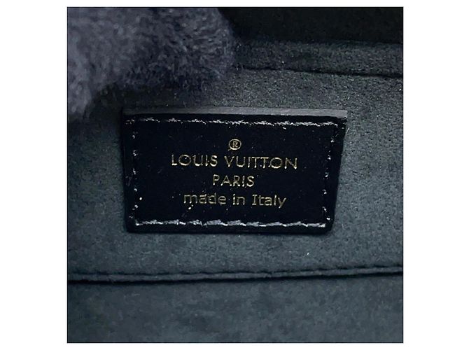 Borsa Louis Vuitton Monogram Nero Multicolore - vista 14