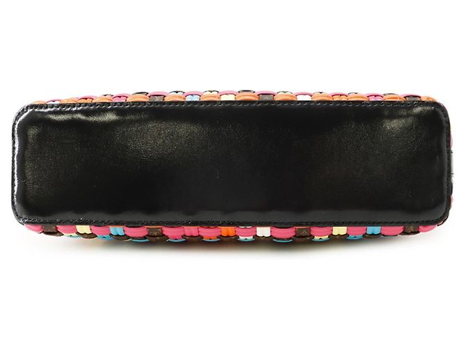 Borsa Louis Vuitton Monogram Nero Multicolore - vista 3