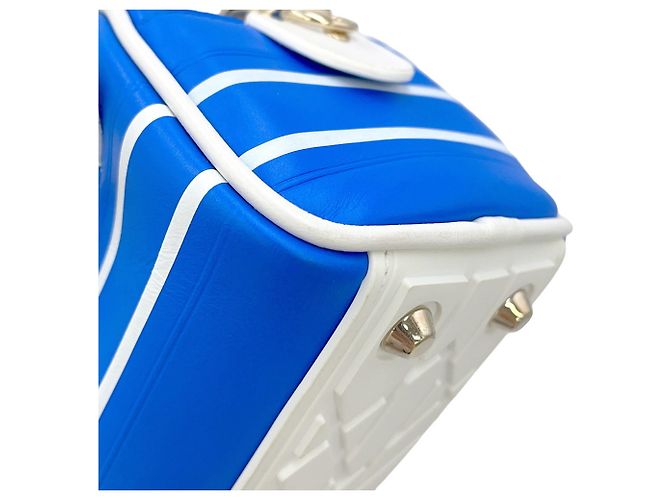 Borsa Micro Bowling Vibe Christian Dior Blu - vista 10