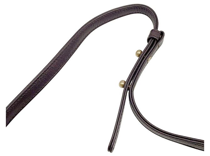 Borsa a Spalla con Catena Chanel Marrone - vista 13