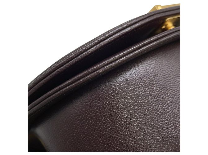 Borsa a Spalla con Catena Chanel Marrone - vista 7