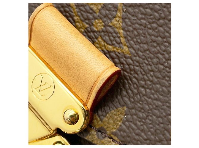 Borsa Louis Vuitton Monogram Pochette Métis MM M44875 Marrone - vista 10