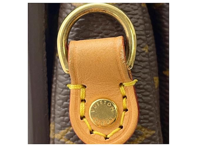Borsa Louis Vuitton Monogram Pochette Métis MM M44875 Marrone - vista 12
