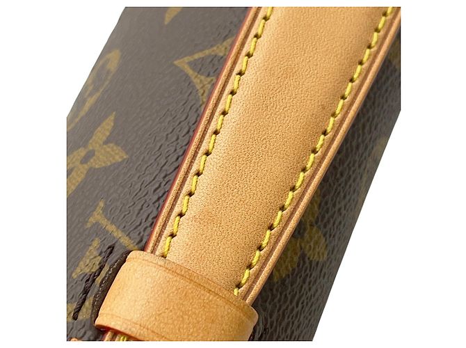Borsa Louis Vuitton Monogram Pochette Métis MM M44875 Marrone - vista 13