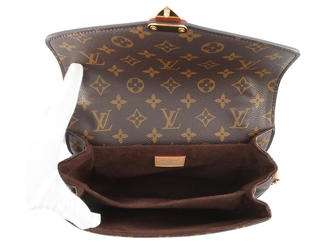 Borsa Louis Vuitton Monogram Pochette Métis MM M44875 Marrone - vista 6