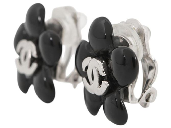 Timeless Chanel Camellia Clip Earrings - view 2