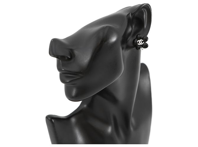 Timeless Chanel Camellia Clip Earrings - view 4