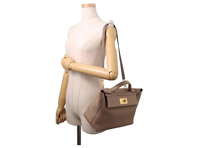 Hermès Hermes 24 29 Sac Handbag Taupe - vista 4