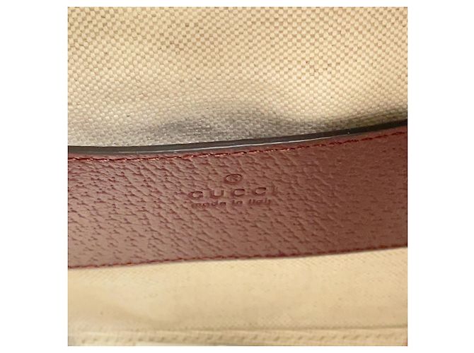 Borsa a tracolla Gucci GG Supreme Bordò - vista 17