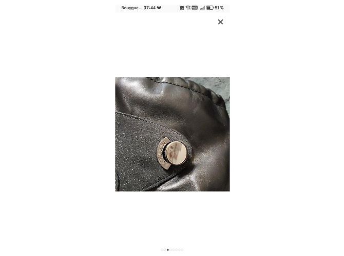 Moncler Stivali con Zeppa in Pelle e Camoscio Nero - vista 3